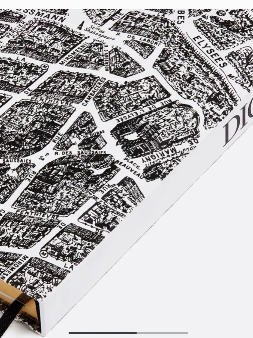 Dior Black Plan De Paris Notebook Set - Picture 4 of 4